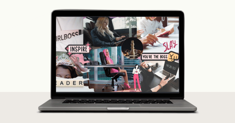 Girl Boss Vision Board